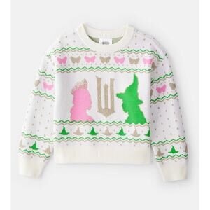 Girls Wicked Long-Sleeve Sweater - Ivory Size 6 NWT